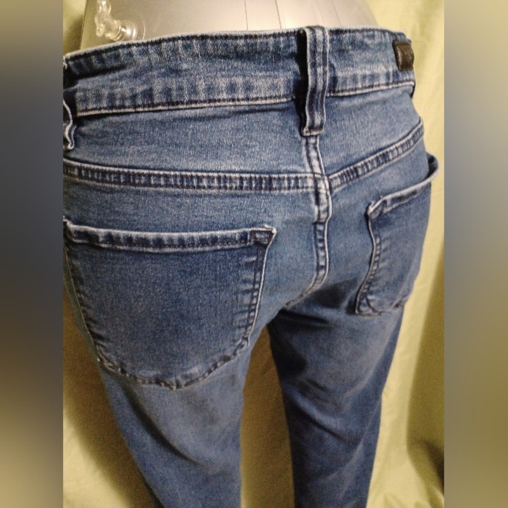 Kenneth Cole Straight Fit Dark Blue Jeans Mens 32x30 Today Is Your Day
